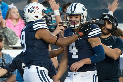 Fisch has said he doesn’t expect to play two quarterbacks in every game the entire season. Neither does Roderick. In fact, BYU’s first-year OC said he never considered doing that, even while the competition between Hall, Baylor Romney and Jacob Conover appeared too close to call coming out of spring camp last March.. 