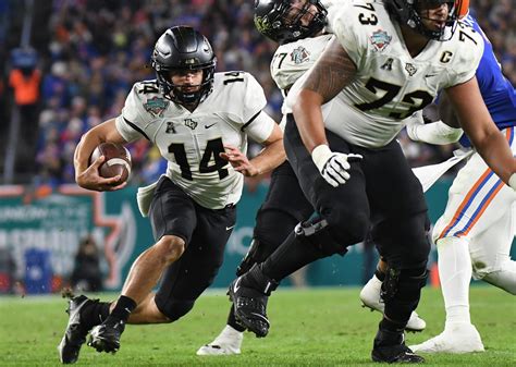 UCF drops 3rd straight in blowout loss at Kansas. Not even the return of injured quarter John Rhys Plumlee, who was making his first start after missing the past three games with a knee injury .... 