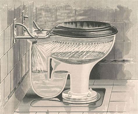 Who invented the flushing toilet in victorian times
