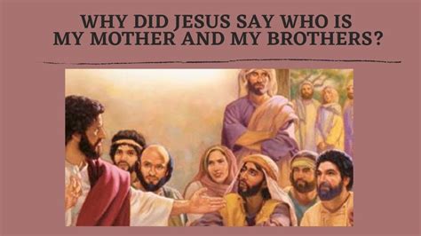 Who is My Mother? - sacredheartmillhill.com