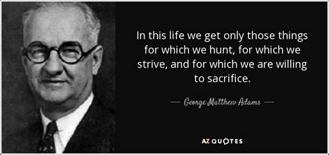 Who is george matthew adams