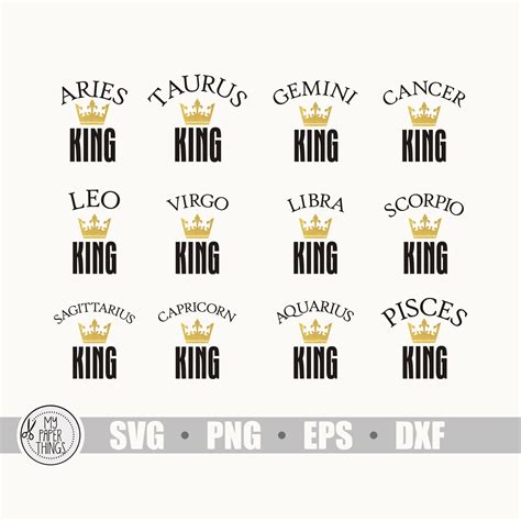 Zodiac Signs As Kings. Handsome King: Taurus - Libra - Virgo. Complex King: Cancer - Pisces. Fashionable King : Gemini - Scorpio. King Of King: Aries - Leo - Capricorn. Drama King: Sagittarius - Aquarius.. 