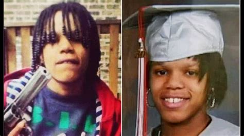 I blame that A&E special for putting the narrative out there. Tragedy: Tyquan Tyler, who Barnes treated like a baby brother, was shot by a stray bullet and killed in June 2012. Reporter Frank Main said: "The novelty of Gakirah the gang assassin being shot down was huge.. 