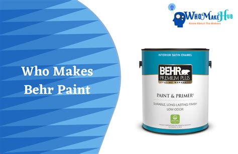 Who makes behr paint. Things To Know About Who makes behr paint. 