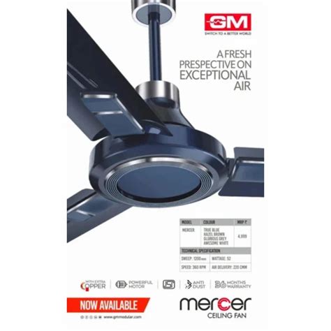 Who makes mercer ceiling fans.  1. com FREE DELIVERY possible on eligible purchases Add some a...