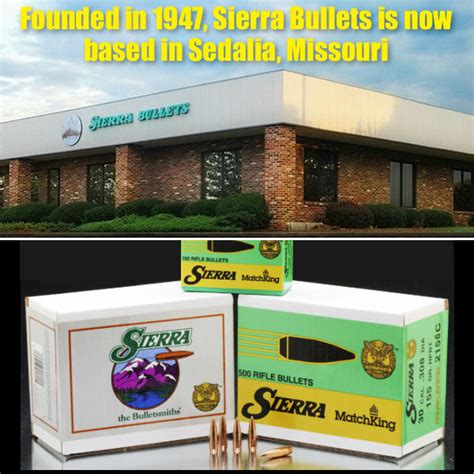 Who owns sierra bullets.  See ownership changes and transaction context.  Jim has been in ...