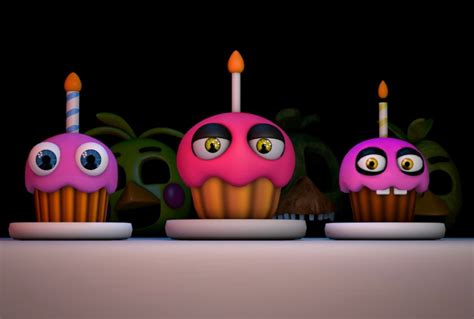 Who posses cupcake in fnaf. Five Nights at Freddy's VR: Help Wanted. Mr. Cupcake jumpscaring the player from the death screen, animated. Mr. Cupcake's icon from the Prize Counter. Note its early model being used. The animation of Mr. Cupcake hopping off and moving around, animated. Mr. Cupcake in the " Let's Eat! " achievement. 