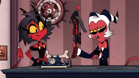 C.H.E.R.U.B is the fourth episode of the first season of Helluva Boss and is the fourth episode overall. It premiered on March 14, 2021, on Vivziepop's YouTube channel. When Cherubs and Imps clash over the life of a shitty old man, things sure do happen. The episode opens with an advertisement from Heaven, showing the Pearly Gates opening as Cletus introduces himself and his group, C.H.E.R.U.B .... 