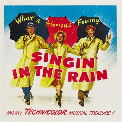 Who was in singin in the rain. Kathy Selden! [theater audience applauds and cheers] Don Lockwood : Kathy! [singing] Don Lockwood : You are, My lucky star, I saw you, From afar, Two lovely eyes, At me they were gleaming, Beaming. Kathy Selden : I was starstruck. Don Lockwood : You're all, My lucky charms. Kathy Selden : I'm lucky, In your arms. 