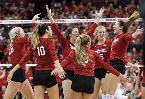 Shop official NCAA team and championship gear. Latest Video Features and Highlights. Live scores from the Michigan and Nebraska DI Women's Volleyball game, including box scores, individual and .... 