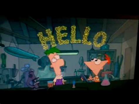 Or driving your sister insane (Phineas! ) As you can see There's a whole lot of stuff to do Before school starts this fall (Come on Perry) So stick with us 'cause Phineas and Ferb …. 