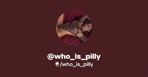 🍑 Who_Is_Pilly Onlyfans Leak PORN