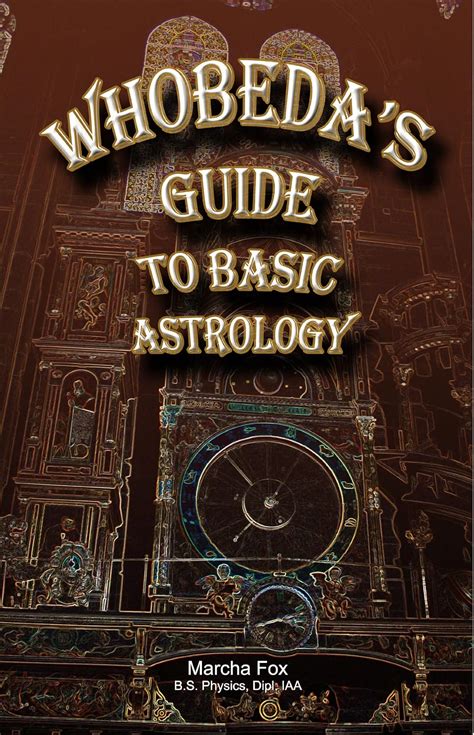 Whobedas guide to basic astrology by marcha fox. - Handbook of chemical and biological plant analytical methods 3 volume.