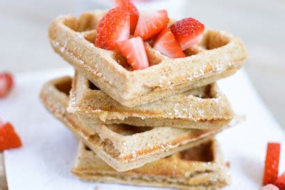 Whole Wheat Biscoff Waffles - Tasty Kitchen