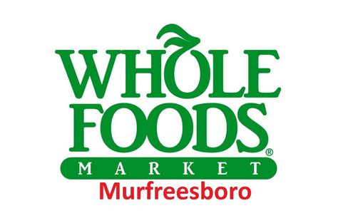 Best whole foods near me in Murfreesboro, Tennessee 1. Whole Foods Market. 2. Sprouts Farmers Market. 3. Alrayan Market & Restaurant. 4. The Turnip Truck - Gulch. 5. Trader Joe’s. 6. Kim’s International Market. 7. The Fresh Market. 8. The Grilled Cheeserie. 9. Pasta and Cream. 10. The .... 