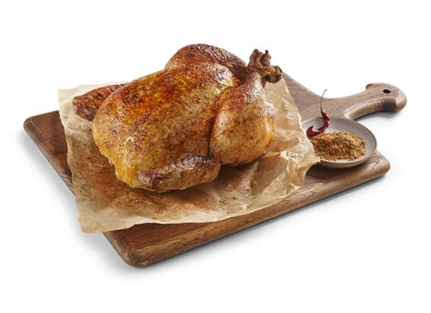 Whole foods rotisserie chicken. First, remove all parts from the chicken cavity; rinse and pat dry with a paper towel. Optional: place the onion and lemon in the cavity of the chicken. Combine all of the spices, including salt and pepper, in a small … 