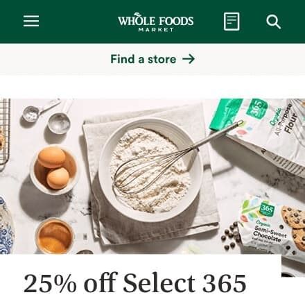 Take the suggested Promo Code Whole Foods Catering here and start saving money instantly! coupon. Get $10 Off Your Order. Show Coupon Code. sale. Take Gift Card Starting $50. Get Deal. sale. Extra 10% off Yellow sale signs for Prime Members.. 
