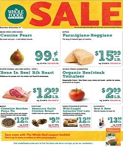 Whole foods weekly flyer. Shop weekly sales and Amazon Prime member deals at Whole Foods Market – El Paso. Prime members save even more, 10% off select sales and more. 