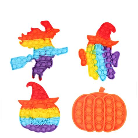 Wholesale Bulk Halloween Pop Fidget Toys - Thepopit