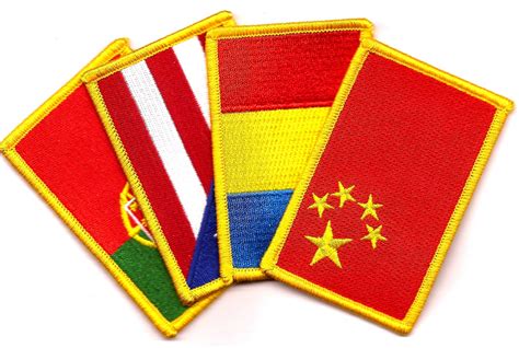 Wholesale Country Flag Patches - FlagShipper