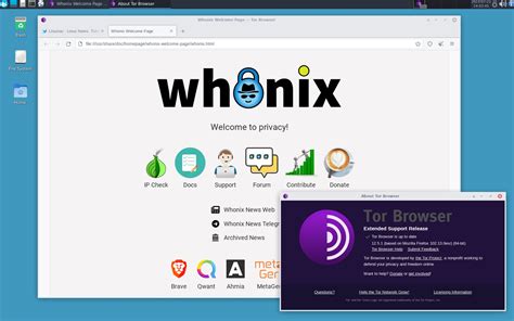 Whonix. Whonix is a desktop operating system designed for advanced security and privacy. It realistically addresses attacks while maintaining usability. It makes online anonymity possible via fail-safe, automatic, and desktop-wide use of the Tor network. 