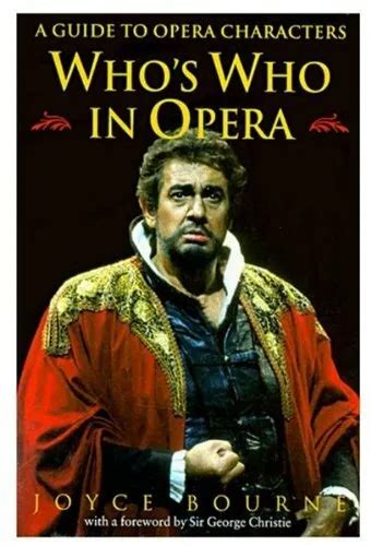 Whos who in opera a guide to opera characters. - Bilbao 2016 travel and experiences guide.