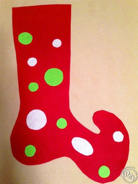 Whoville Stocking Template