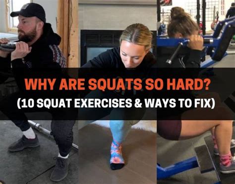 Why Are Squats So Hard? Here