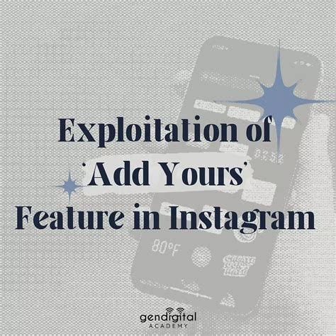 Why Can t I Use The Add Yours Feature on Instagram 