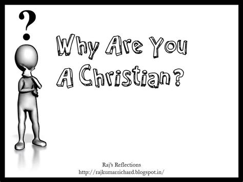 Why Christians