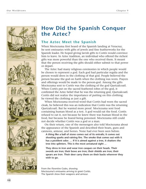 Why Did The Spanish Conquer The Aztecs - 565 Words Studymode