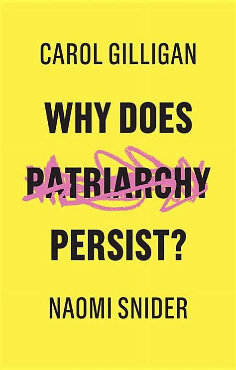 Why Does Patriarchy Persist