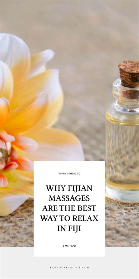 Why Fijian Massages Are the Best Way to Relax in Fiji