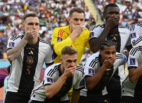 Why Germany players covered their mouths for World Cup team …