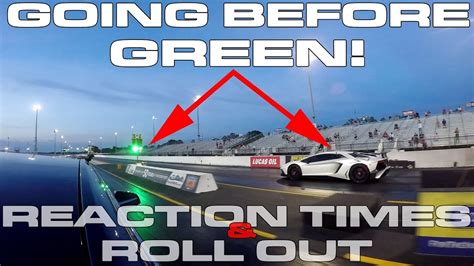 Why Going before the GREEN Light is not CHEATING! Drag Racing