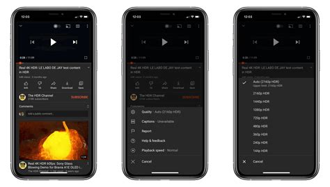 Why HDR on the iOS YouTube App Matters
