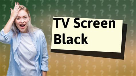 Why Has My Tv Screen Gone Dark On One Side