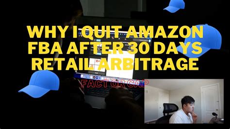 Why I quit Amazon FBA After 30 Days - Retail Arbitrage