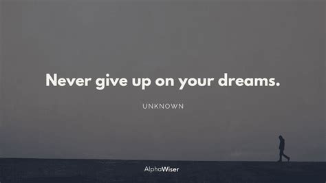 Why It Makes Perfect Sense To Never Give Up On Your Dream