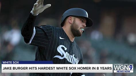Why Jake Burger's homer Tuesday was a memorable one for the White Sox