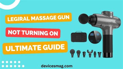 Why My Massage Gun is not Turning On - Zarifa USA