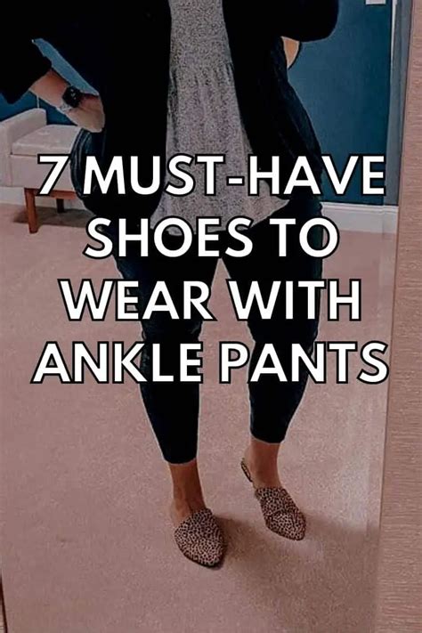 Why Shoes to Wear with Ankle Pants Matters