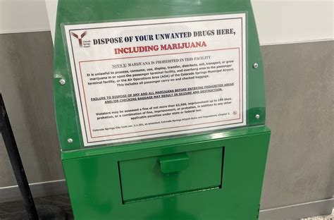 Why Some Airports Carry Weed Amnesty Boxes and Denver …