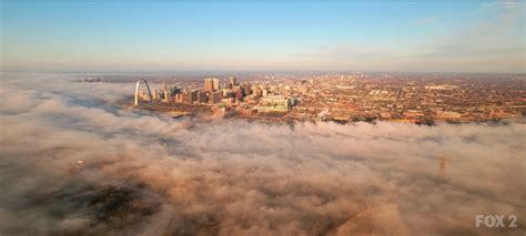 Why St. Louis had an 'ocean of fog' Wednesday morning