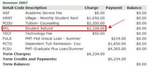 Why Student Refund Shows in Charges Student Accounts West …