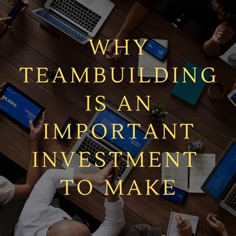 Why Teambuilding is an Important Investment to Make Insyncsg