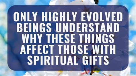 Why These Things Affect People With Spiritual Gifts - YouTube