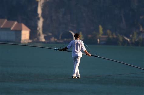 Why Tightrope Walkers Carry A Pole During Their …