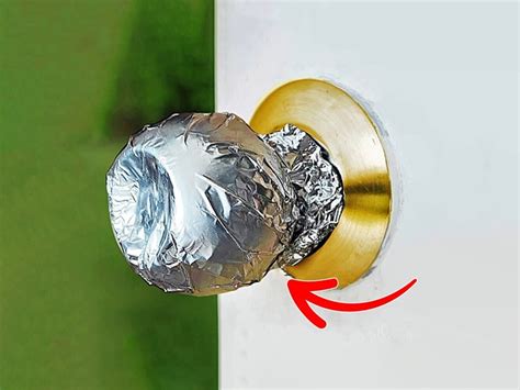 Why Wrap Aluminum Foil on Door Knobs When Home Alone