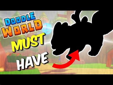 Why You NEED To Get THIS Doodle! Roblox Doodle World - YouTube